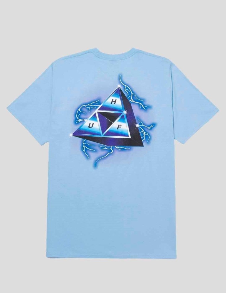 T-shirt HUF storm tt tee light blue